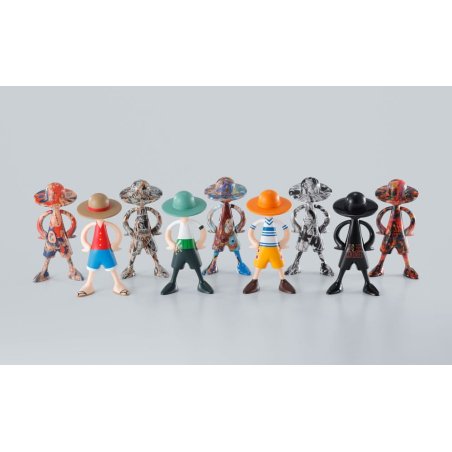 One Piece assortiment mini-figurines Luffy´s Archive of Adventure 9 cm (10)