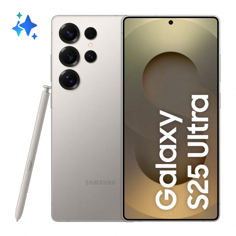 Samsung SM-S938B Galaxy S25 Ultra Dual SIM 5G 12GB RAM 512GB Titanium Gray EU