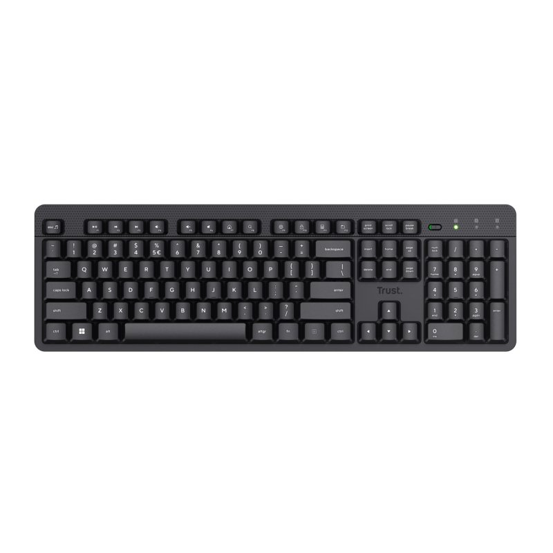 Trust Ody II keyboard Office RF Wireless QWERTZ German Black
