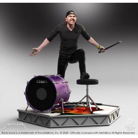 Metallica statuette Rock Iconz Lars Ulrich Limited Edition 22 cm