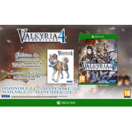 Valkyria Chronicles 4 Day One Edition ( voice JPN & UK)