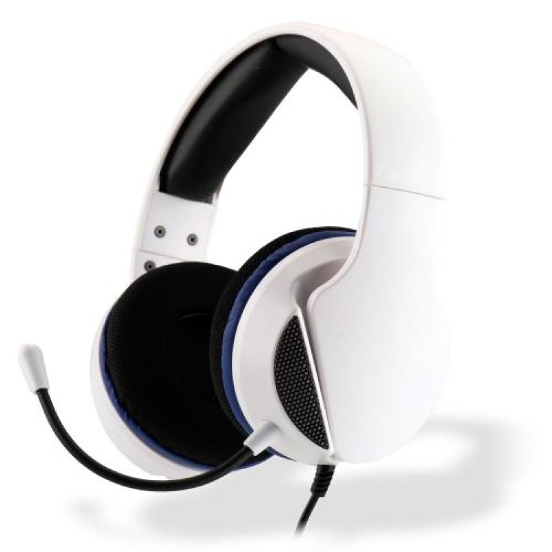 Casque Gamer filaire Freaks and Geeks SPX-300 pour PS5 (Blanc/Noir)