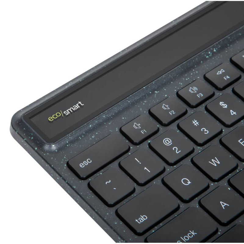 Targus Sustainable Energy Harvesting EcoSmart clavier Universel Bluetooth QWERTZ Allemand Noir
