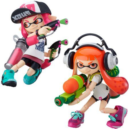 Splatoon/Splatoon 2 figurine Figma Splatoon Girl DX Edition 10 cm