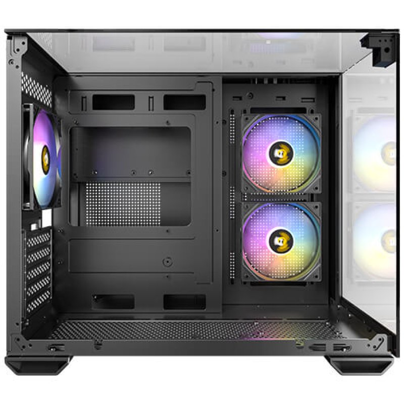 Boitier Mini Tour Micro-ATX Antec CX600M Trio RGB avec panneaux vitrés (Noir)