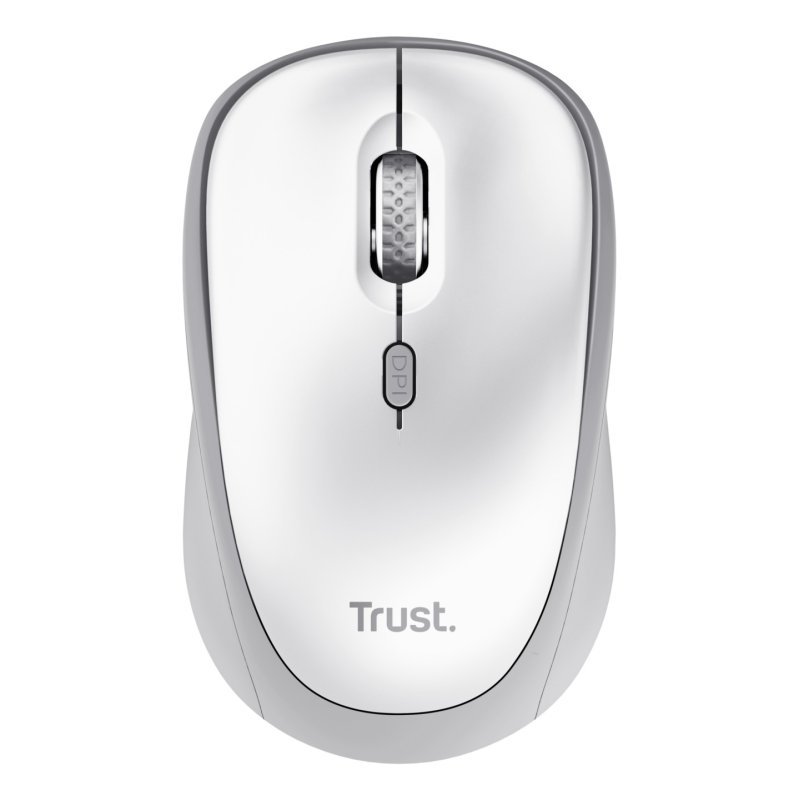 Trust Ody II keyboard Mouse included Home/Office RF Wireless German White