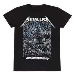 Metallica T-Shirt For Whom The Bells Toll Black (L)