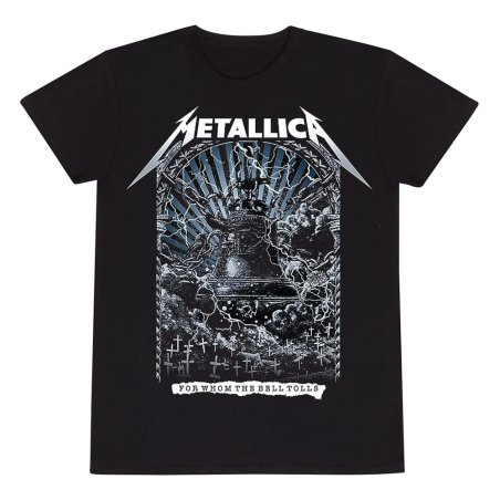 Metallica T-Shirt For Whom The Bells Toll Black (L)