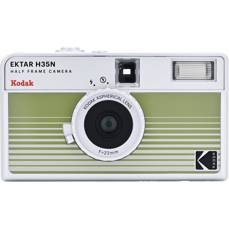 Kodak - EKTAR H35N Camera - Striped Green