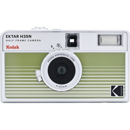 Kodak - EKTAR H35N Camera - Striped Green