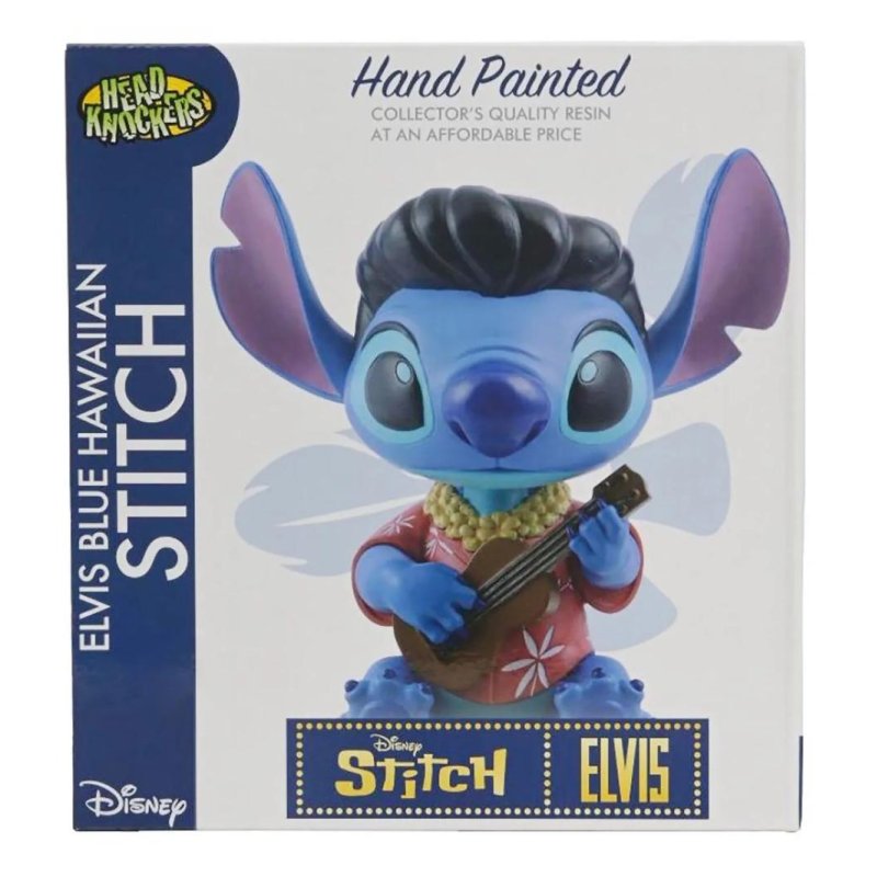 STITCH - Blue Hawaiian - Figurine Head Knocker NECA - 15cm