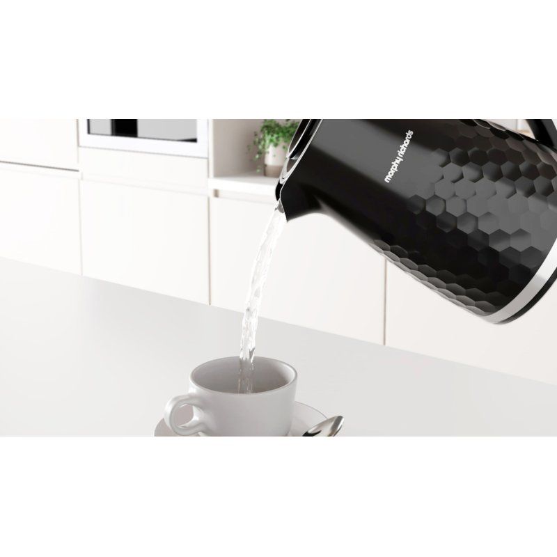 Morphy Richards 108271 bouilloire 1,5 L 3000 W Noir