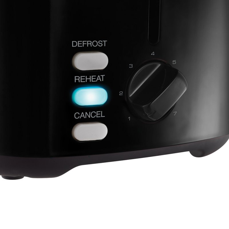 Morphy Richards 222064 toaster 7 2 slice(s) 800 W Black