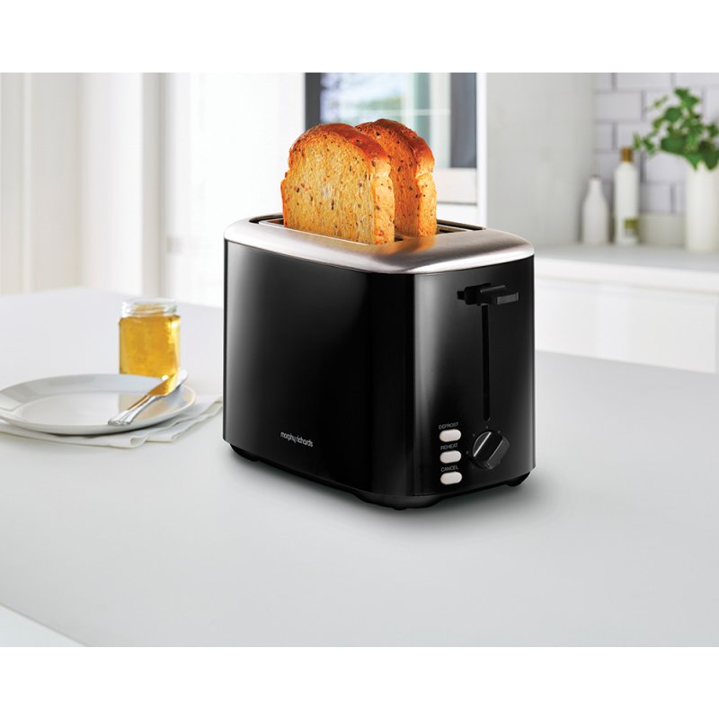 Morphy Richards 222064 toaster 7 2 slice(s) 800 W Black
