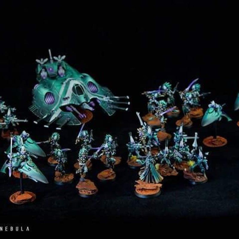 Warhammer 40k - Aeldari Serpent Ondoyant / Falcon