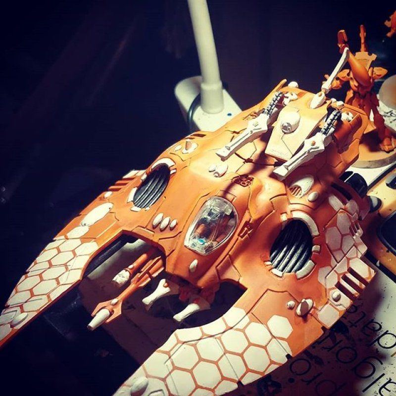 Warhammer 40k - Aeldari Serpent Ondoyant / Falcon