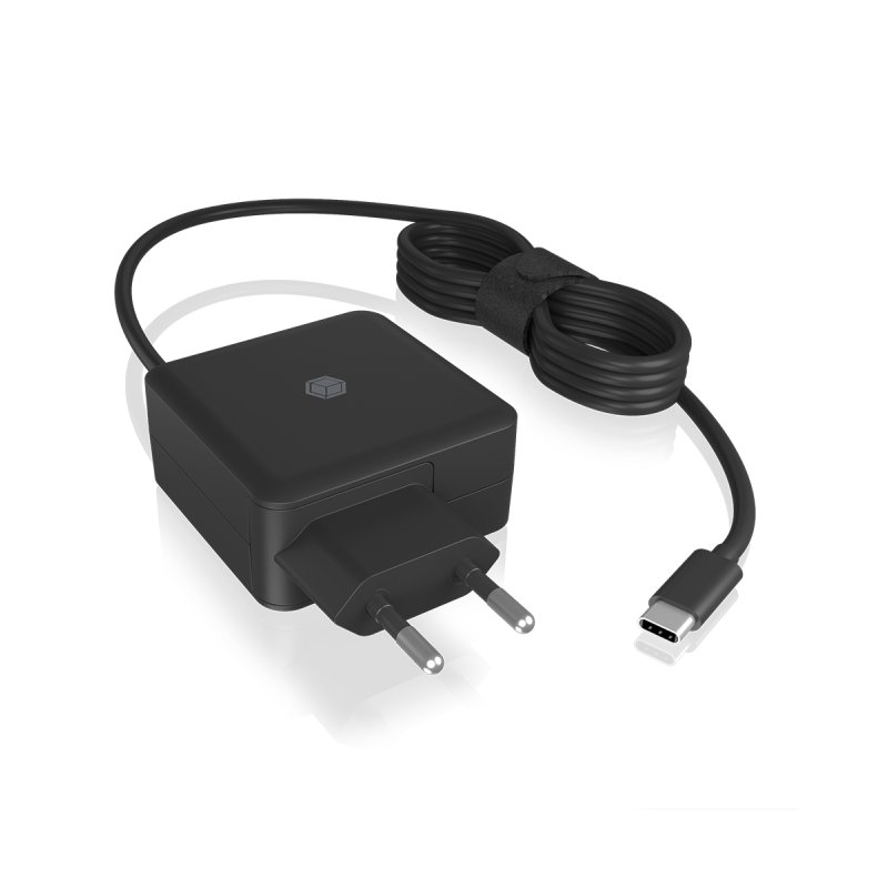 Steckerladegerät IB-PS111-PD (schwarz, PD 3.0 65W, 150cm Kabel)