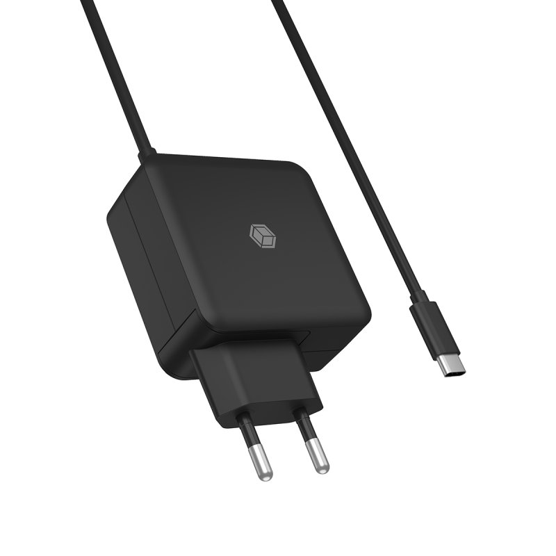Steckerladegerät IB-PS111-PD (schwarz, PD 3.0 65W, 150cm Kabel)