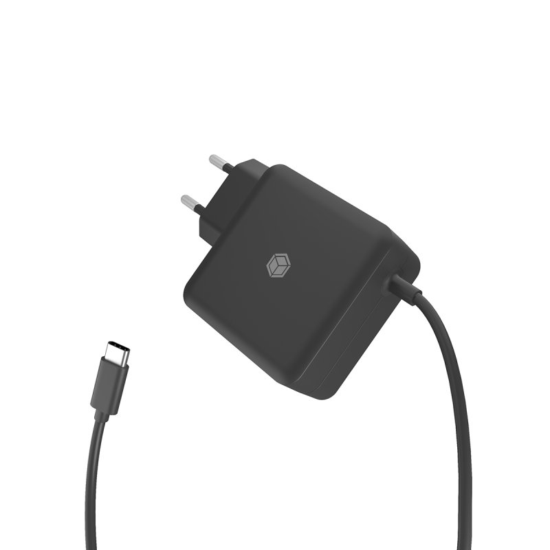 Steckerladegerät IB-PS111-PD (schwarz, PD 3.0 65W, 150cm Kabel)