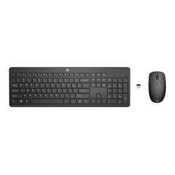 HP 235 Tastatur und Maus Set Combo Wireless black DE QWERTZ