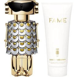 Paco Rabanne Fame Eau de Parfum Spray and Body Lotion Set 80ml and 100ml