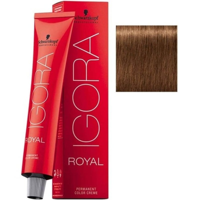 Schwarzkopf Igora Royal 7-55 Medium Blonde Gold Extra Hair Color 60ml