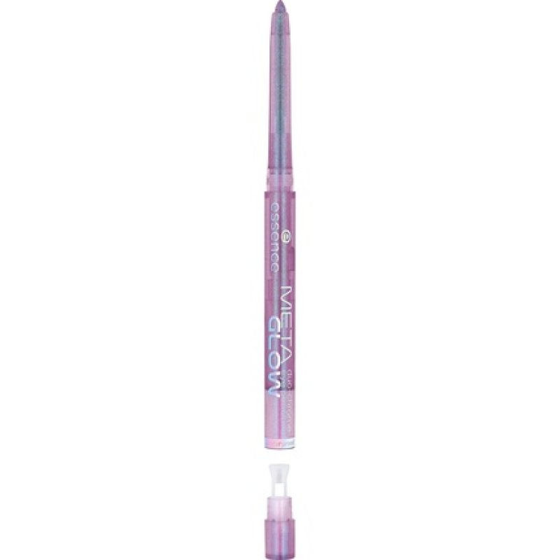 essence META GLOW Duo-Chrome Eye Pencil Nr. 02 Blue Long-Lasting Highly Pigmented Smudge-Proof Intense Color Vegan