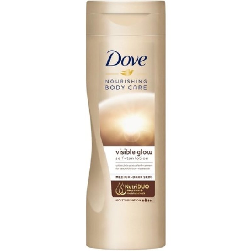 Dove Lotion Visible Glow Medium to Dark 400ml