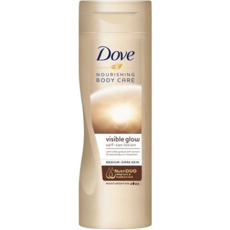 Dove Lotion Visible Glow Medium to Dark 400ml