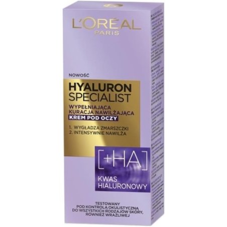 L'Oreal Paris Hyaluron Specialist Moisturizing Eye Cream 15ml