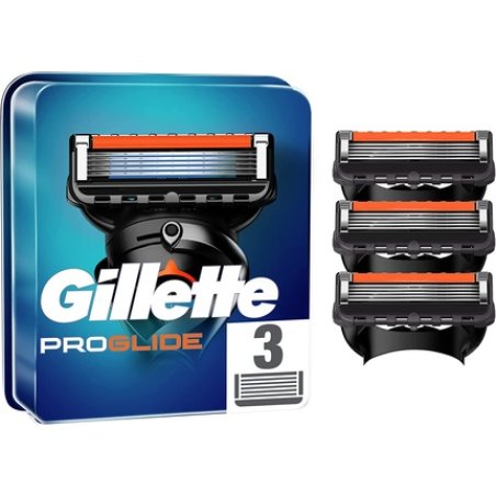 Gillette ProGlide Power Men's Razor Blades with 5 Anti-Friction Blades 3 Refills