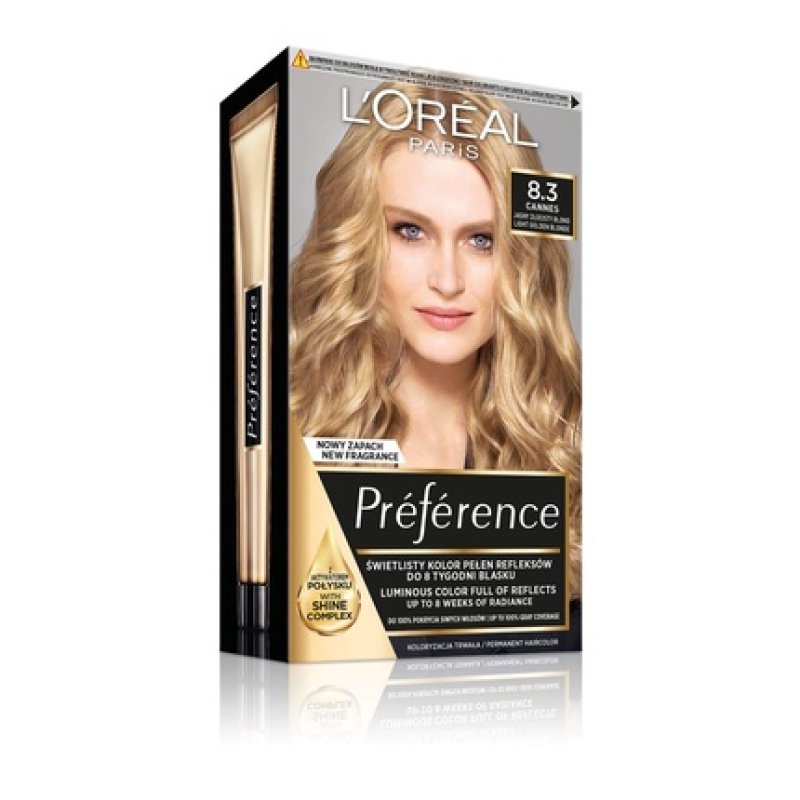 L'Oreal Paris Recital Preference X 8.3 Cannes Hair Color