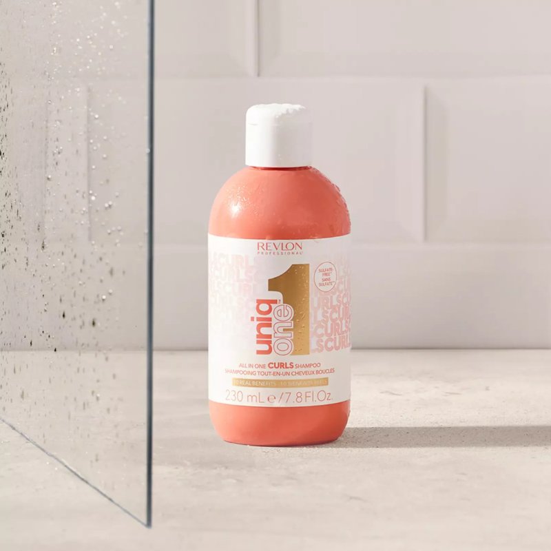 Uniqone Vegan Sulfate-Free Shampoo for Curly, Wavy, and Coily Hair