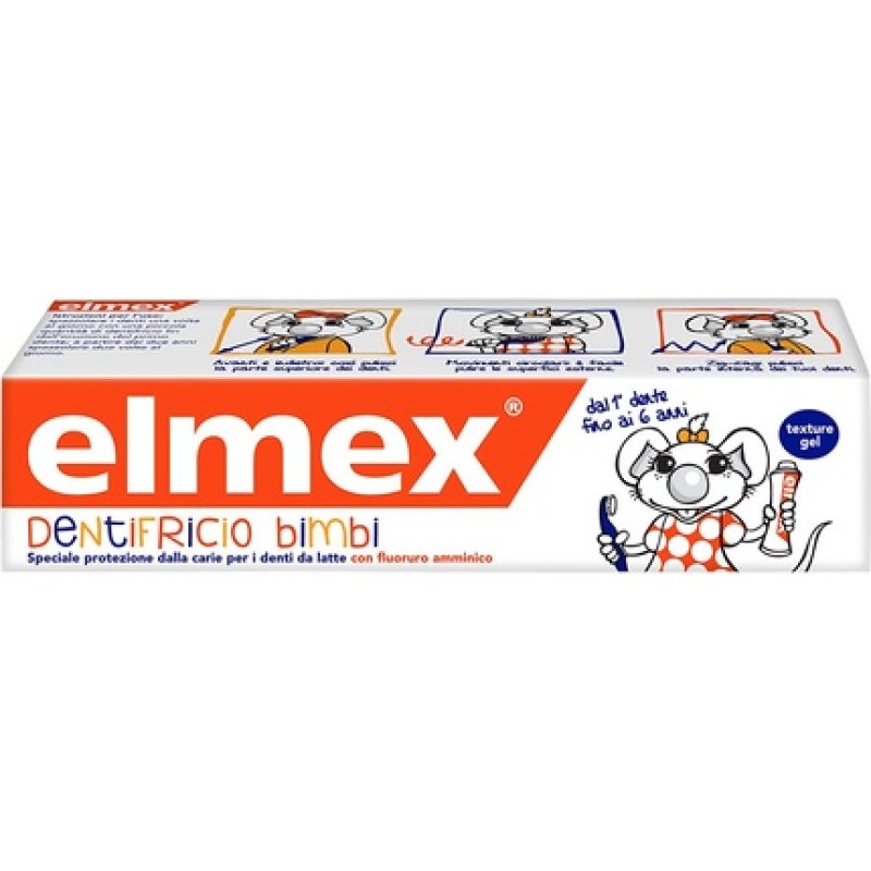 Elmex Baby Toothpaste 0-6 Years with Reduced Amine Fluoride 50ml