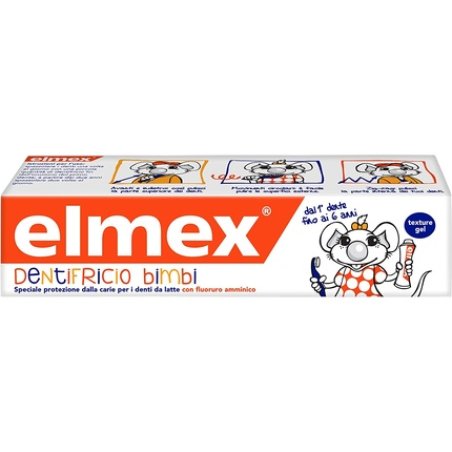 Elmex Baby Toothpaste 0-6 Years with Reduced Amine Fluoride 50ml