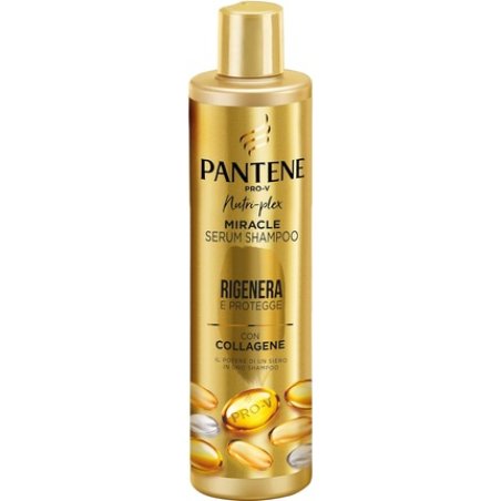 Pantene x Emily in Paris Regenerates and Protects Miracle Serum Shampoo 250ml Limited Edition - Enriched with Pro-V and