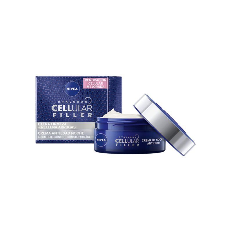 NIVEA Soin De Nuit Anti-Age Rides Comblées Hyaluron Cellular