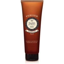 Perlier Sandalwood Shampoo and Shower Gel for Men 8.4 oz