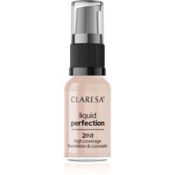 CLARESA Liquid Perfection 2-in-1 Concealer and Foundation