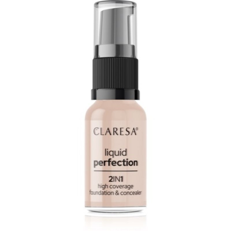 CLARESA Liquid Perfection 2-in-1 Concealer and Foundation