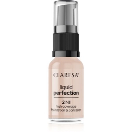 CLARESA Liquid Perfection 2-in-1 Concealer and Foundation