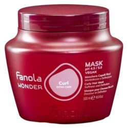 Fanola Curl Extra Care Curl Hair Mask 500ml Anti-Crack Brightness