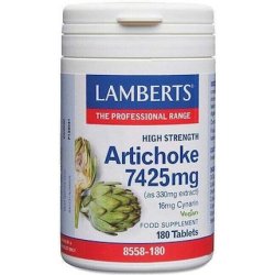 Lamberts Artichoke 7425mg 180 Tablets - Herbal Supplement
