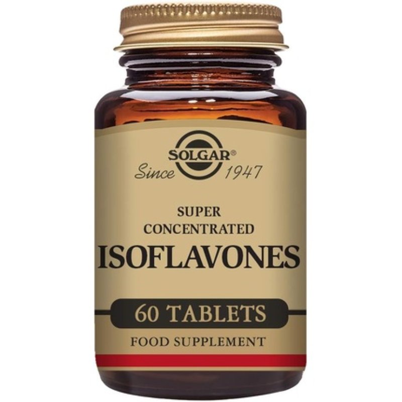 Solgar Super Concentrated Isoflavones Tablets High Concentration 60 Tablets