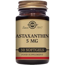 Solgar Astaxanthin 5mg Softgels 30 Count