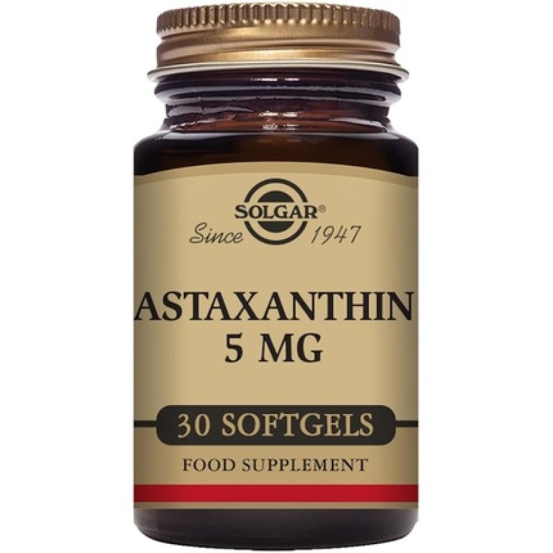 Solgar Astaxanthin 5mg Softgels 30 Count