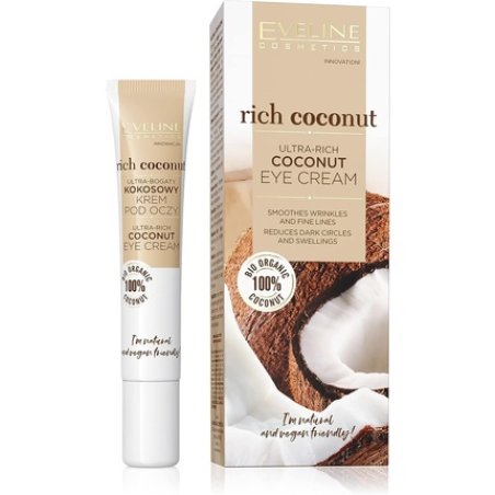 Eveline Cosmetics Rich Coconut Ultra Rich Under Eye Cream 20ml