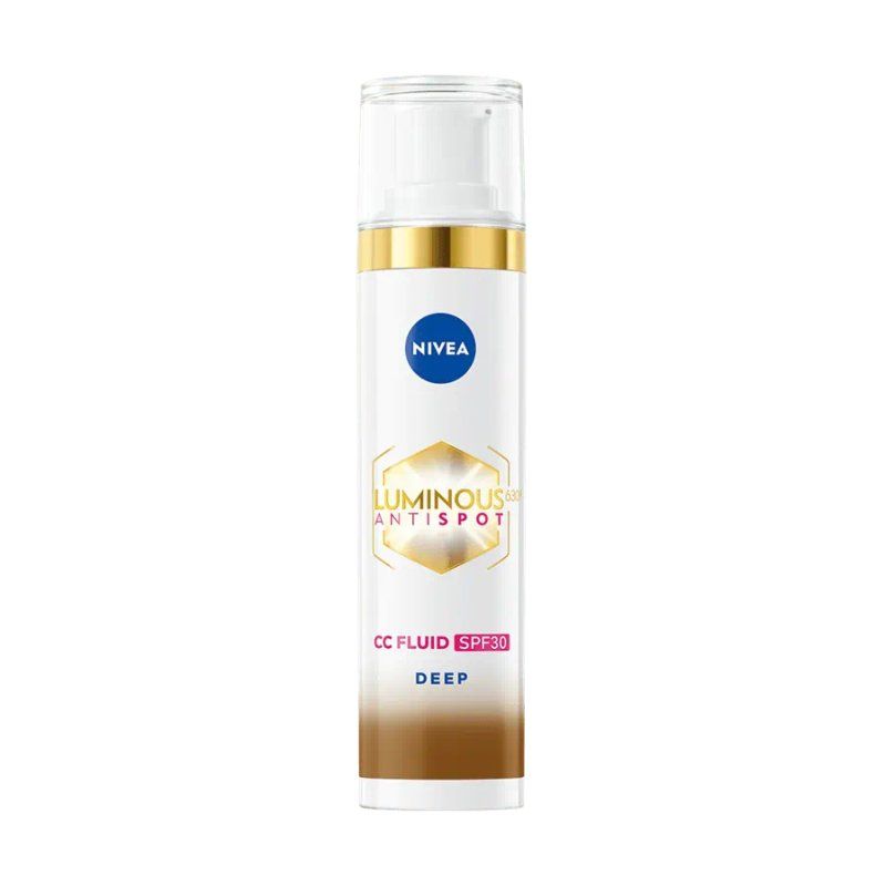 NIVEA CC Fluide Foncé Cellular Luminous630 3-en-1 FPS30