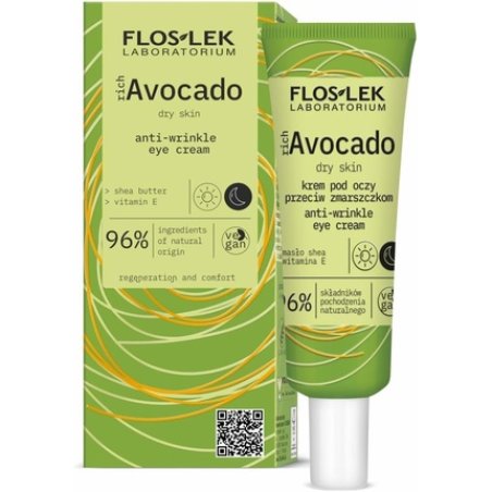 FLOSLEK Rich Avocado Anti-Wrinkle Eye Cream 30ml