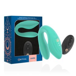 RITHUAL - KAMA REMOTE COUPLES MASSAGER AQUA